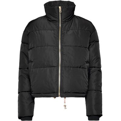 Coster Copenhagen Short Puffer Jacket 42 BLACK 42 Coster Copenhagen Short Puffer Jacket 42 BLACK 42