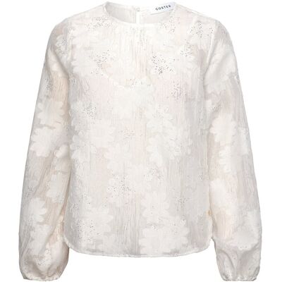 Coster Copenhagen Blouse With Ballon Sleeves 36 WHITE 36 Coster Copenhagen Blouse With Ballon Sleeves 36 WHITE 36