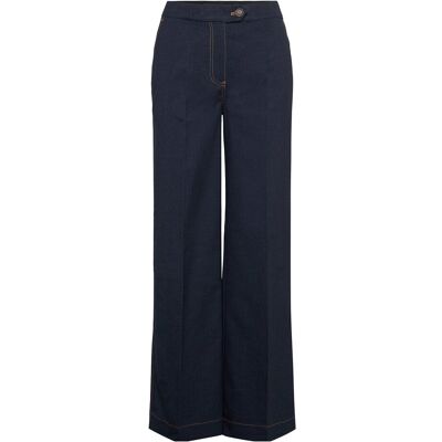 Coster Copenhagen Petra Pants With Stitches - Petra F 38 NIGHT BLUE 38 Coster Copenhagen Petra Pants With Stitches - Petra F 38 NIGHT BLUE 38
