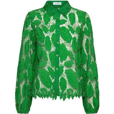 Coster Copenhagen Lace Shirt 36 LUSH GREEN 36 Coster Copenhagen Lace Shirt 36 LUSH GREEN 36