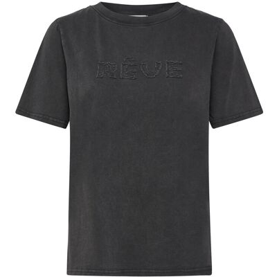 Coster Copenhagen Reve Washed T-Shirt - Mid Sleeve L WASHED GREY L Coster Copenhagen Reve Washed T-Shirt - Mid Sleeve L WASHED GREY L