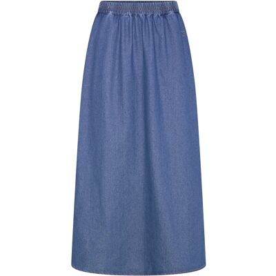 Coster Copenhagen Ellis Denim Skirt 36 DENIM BLUE 36 Coster Copenhagen Ellis Denim Skirt 36 DENIM BLUE 36