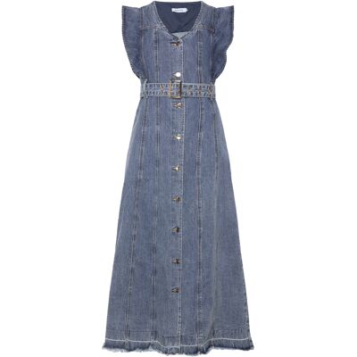 Coster Copenhagen Denim Dress 34 LIGHT BLUE DENIM 34 Coster Copenhagen Denim Dress 34 LIGHT BLUE DENIM 34