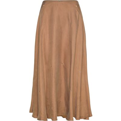 Coster Copenhagen Skirt With Eyelets 42 GOLDEN LATTE 42 Coster Copenhagen Skirt With Eyelets 42 GOLDEN LATTE 42