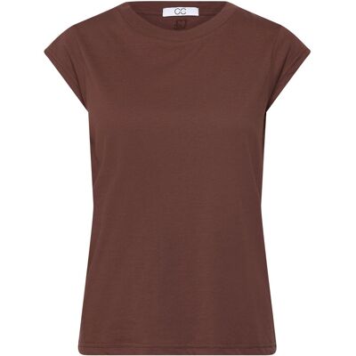 Coster Copenhagen Cc Heart Basic Round-Neck T-Shirt XS CHOCOLATE NUT XS Coster Copenhagen Cc Heart Basic Round-Neck T-Shirt XS CHOCOLATE NUT XS