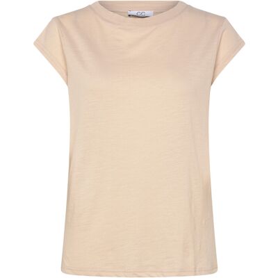 Coster Copenhagen Cc Heart Basic Round-Neck T-Shirt S CREME S Coster Copenhagen Cc Heart Basic Round-Neck T-Shirt S CREME S