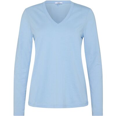 Coster Copenhagen Cc Heart Long-Sleeve V-Neck T-Shirt M POWDER BLUE M Coster Copenhagen Cc Heart Long-Sleeve V-Neck T-Shirt M POWDER BLUE M