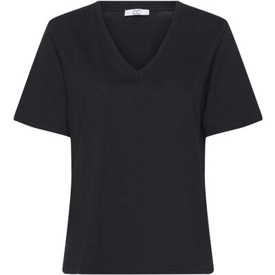 Coster Copenhagen Cc Heart Basic Regular V-Neck T-Shi XS BLACK XS Coster Copenhagen Cc Heart Basic Regular V-Neck T-Shi XS BLACK XS