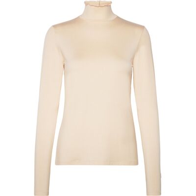 Coster Copenhagen Cc Heart Sofia Turtleneck Blouse XS CREAM XS Coster Copenhagen Cc Heart Sofia Turtleneck Blouse XS CREAM XS