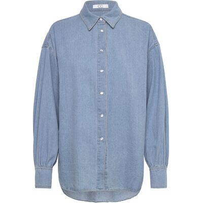 Coster Copenhagen Cc Heart Ellis Denim Shirt 36 BLUE DENIM 36 Coster Copenhagen Cc Heart Ellis Denim Shirt 36 BLUE DENIM 36