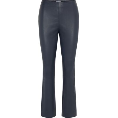 Coster Copenhagen Cc Heart Leather Leggings In Ankle 40 DARK BLUE 40 Coster Copenhagen Cc Heart Leather Leggings In Ankle 40 DARK BLUE 40