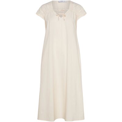 Coster Copenhagen Cc Heart Aliza Dress With Gathering 34 CREME 34 Coster Copenhagen Cc Heart Aliza Dress With Gathering 34 CREME 34