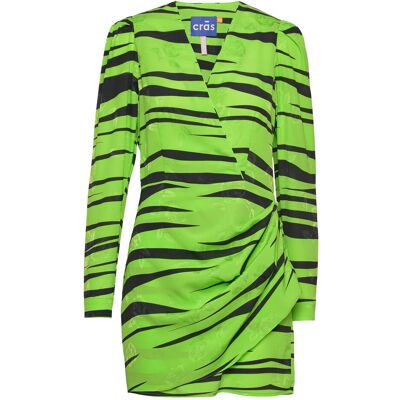 crās Yvonnecras Dress 34 TIGER GREEN 34 crās Yvonnecras Dress 34 TIGER GREEN 34