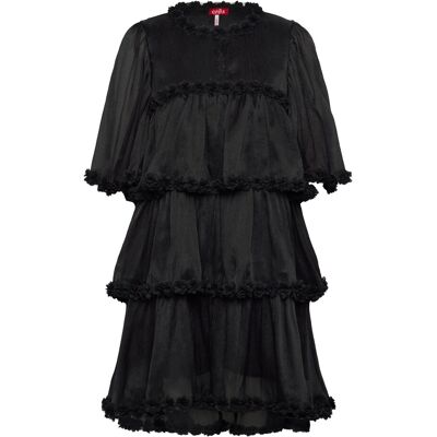 crās Flowcras Dress 34 BLACK 34 crās Flowcras Dress 34 BLACK 34