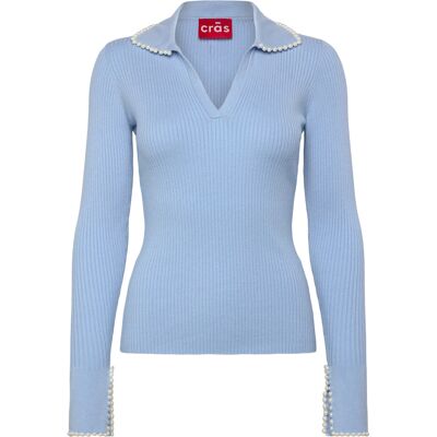 crās Alyssacras Blouse 38 LIGHT BLUE 38 crās Alyssacras Blouse 38 LIGHT BLUE 38