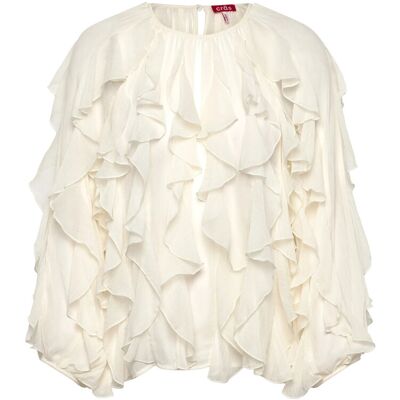 crās Ryacras Blouse 44 IVORY 44 crās Ryacras Blouse 44 IVORY 44