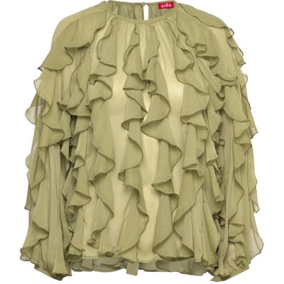 crās Ryacras Blouse 40 SAGE 40 crās Ryacras Blouse 40 SAGE 40