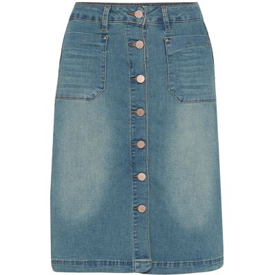 Cream Crlone Skirt 46 LIGHT BLUE DENIM 46 Cream Crlone Skirt 46 LIGHT BLUE DENIM 46