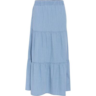 Cream Crviola Skirt 46 BLUE DENIM 46 Cream Crviola Skirt 46 BLUE DENIM 46