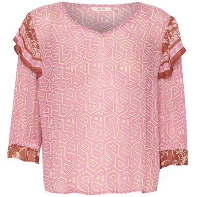 Cream Crlinea Blouse 34 GEOMETRIC PRINT 34 Cream Crlinea Blouse 34 GEOMETRIC PRINT 34
