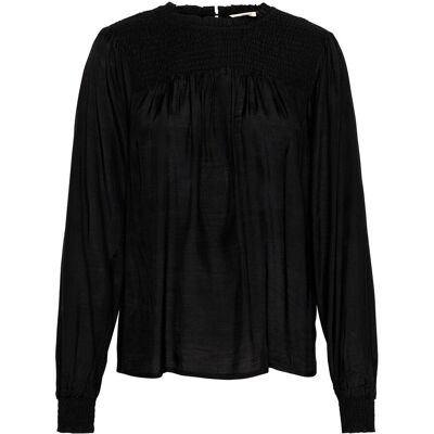 Cream Crrinni Smockblouse 38 PITCH BLACK 38 Cream Crrinni Smockblouse 38 PITCH BLACK 38