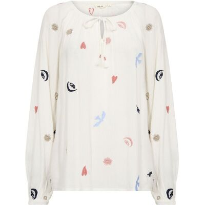 Cream Crronja Blouse 36 MARSHMALLOW 36 Cream Crronja Blouse 36 MARSHMALLOW 36