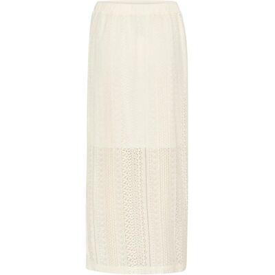 Cream Crrubby Lace Skirt 36 MARSHMALLOW 36 Cream Crrubby Lace Skirt 36 MARSHMALLOW 36