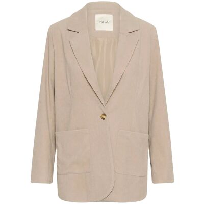 Cream Crkanna Corduroy Blazer 42 COBBLESTONE 42 Cream Crkanna Corduroy Blazer 42 COBBLESTONE 42