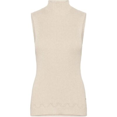 Cream Crdela Knit Sleeveless Turtleneck S OAT MELANGE S Cream Crdela Knit Sleeveless Turtleneck S OAT MELANGE S