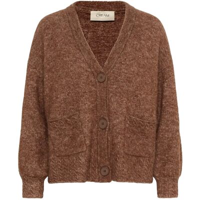 Cream Crblues Oz Cardigan XS SORREL HORSE MELANGE XS Cream Crblues Oz Cardigan XS SORREL HORSE MELANGE XS