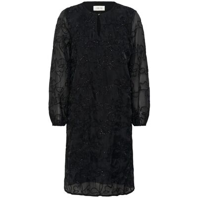 Cream Cringa Dress 34 PITCH BLACK 34 Cream Cringa Dress 34 PITCH BLACK 34
