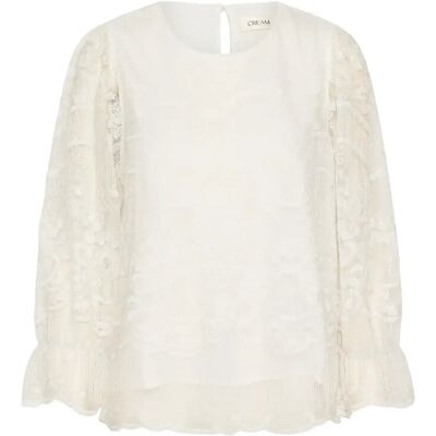 Cream Crsanne Blouse 42 WHISPER WHITE 42 Cream Crsanne Blouse 42 WHISPER WHITE 42