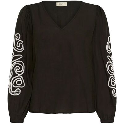 Cream Crdanielle Blouse 44 PITCH BLACK 44 Cream Crdanielle Blouse 44 PITCH BLACK 44
