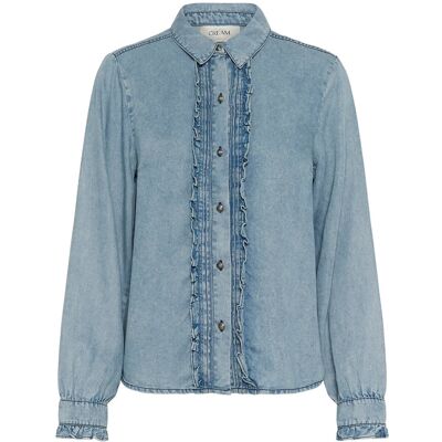 Cream Crellie Blouse 34 SEATTLE MID BLU DENIM 34 Cream Crellie Blouse 34 SEATTLE MID BLU DENIM 34