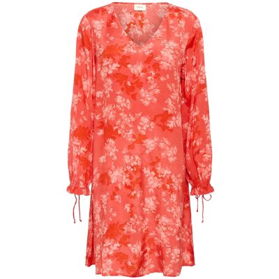 Cream Crbeatrice Dress 42 RED FLOWER 42 Cream Crbeatrice Dress 42 RED FLOWER 42