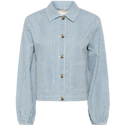Cream Crberta Twill Jacket 46 HORIZON BLUE MILKBOY 46 Cream Crberta Twill Jacket 46 HORIZON BLUE MILKBOY 46