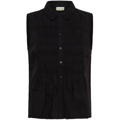 Cream Crsilje Blouse 34 PITCH BLACK 34 Cream Crsilje Blouse 34 PITCH BLACK 34