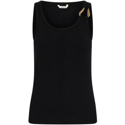 Cream Crribba Deco Top L PITCH BLACK L Cream Crribba Deco Top L PITCH BLACK L