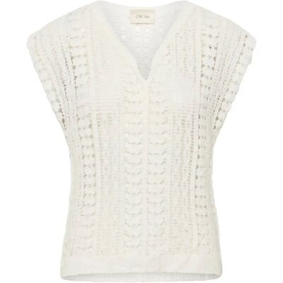 Cream Crtilda Slipover XS/S SNOW WHITE XS/S Cream Crtilda Slipover XS/S SNOW WHITE XS/S