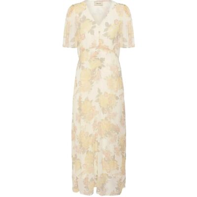 Cream Cralitia Dress 44 LEMON FLOWER 44 Cream Cralitia Dress 44 LEMON FLOWER 44