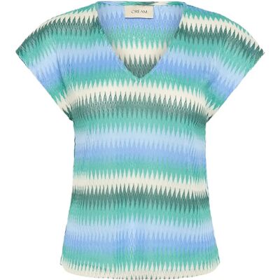Cream Crdelfina Blouse 46 ZIG ZAG MISSONI 46 Cream Crdelfina Blouse 46 ZIG ZAG MISSONI 46