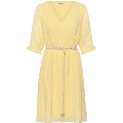 Cream Crisabelle Dress 34 LEMON MERINGUE 34 Cream Crisabelle Dress 34 LEMON MERINGUE 34