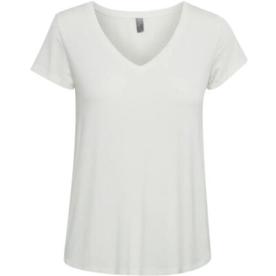 Culture Cupoppy V-Neck T-Shirt XXL SPRING GARDENIA XXL Culture Cupoppy V-Neck T-Shirt XXL SPRING GARDENIA XXL