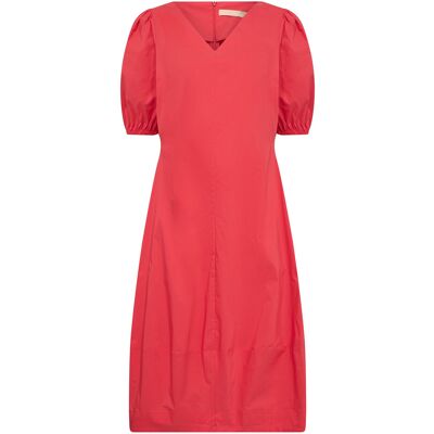 Culture Cuantoinett Ss Dress XS FIERY RED XS Culture Cuantoinett Ss Dress XS FIERY RED XS
