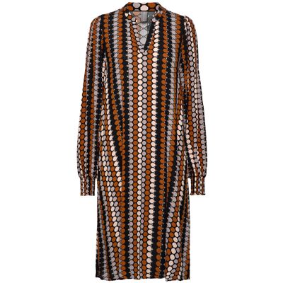 Culture Cusuzy Giselle Ls Dress XS CARAMEL CAFé XS Culture Cusuzy Giselle Ls Dress XS CARAMEL CAFé XS