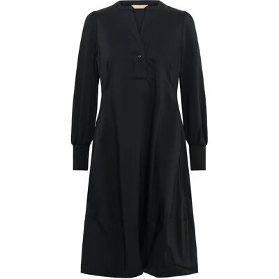Culture Cuantoinett Rib Dress XS BLACK XS Culture Cuantoinett Rib Dress XS BLACK XS
