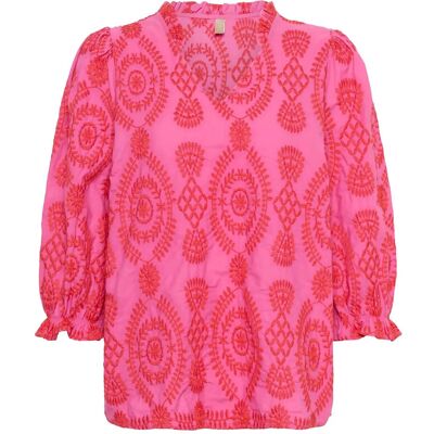 Culture Cutia Blouse XXL FUCHSIA PINK XXL Culture Cutia Blouse XXL FUCHSIA PINK XXL