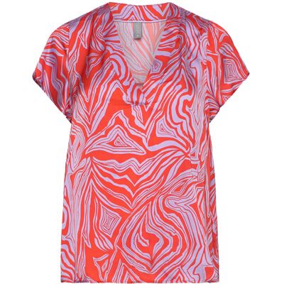 Culture Cuvilma Ss Blouse XS ORANGE XS Culture Cuvilma Ss Blouse XS ORANGE XS