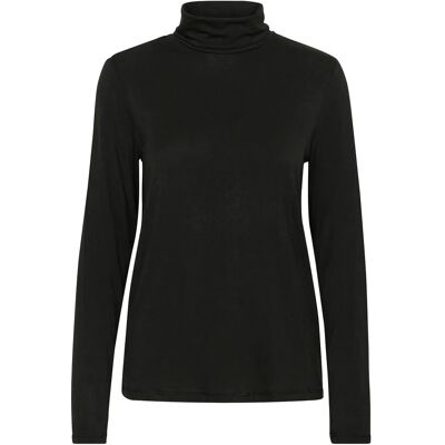 Culture Cupoppy Rollneck XXL BLACK XXL Culture Cupoppy Rollneck XXL BLACK XXL