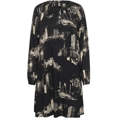 Culture Cunelly Short Dress XS BLACK XS Culture Cunelly Short Dress XS BLACK XS